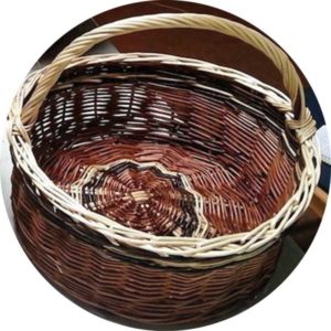 Willow Round Basket